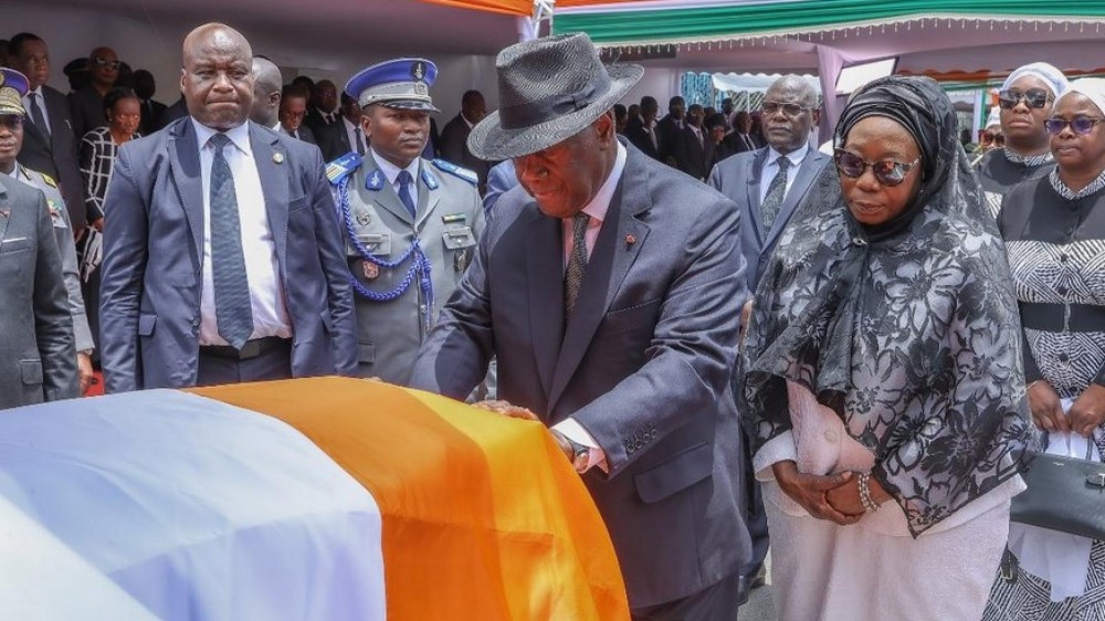 Côte d'Ivoire : Inhumation du Président Koné Mamadou à Bouaké, l'hommage émouvant de la République à un grand serviteur de l'Etat