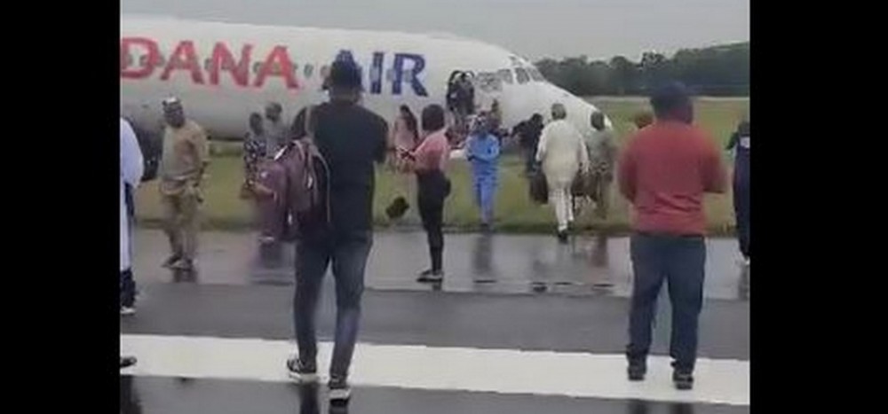 Nigeria :  Suspension des vols de Dana Airlines après un dérapage à Lagos, les 83 passagers indemnes