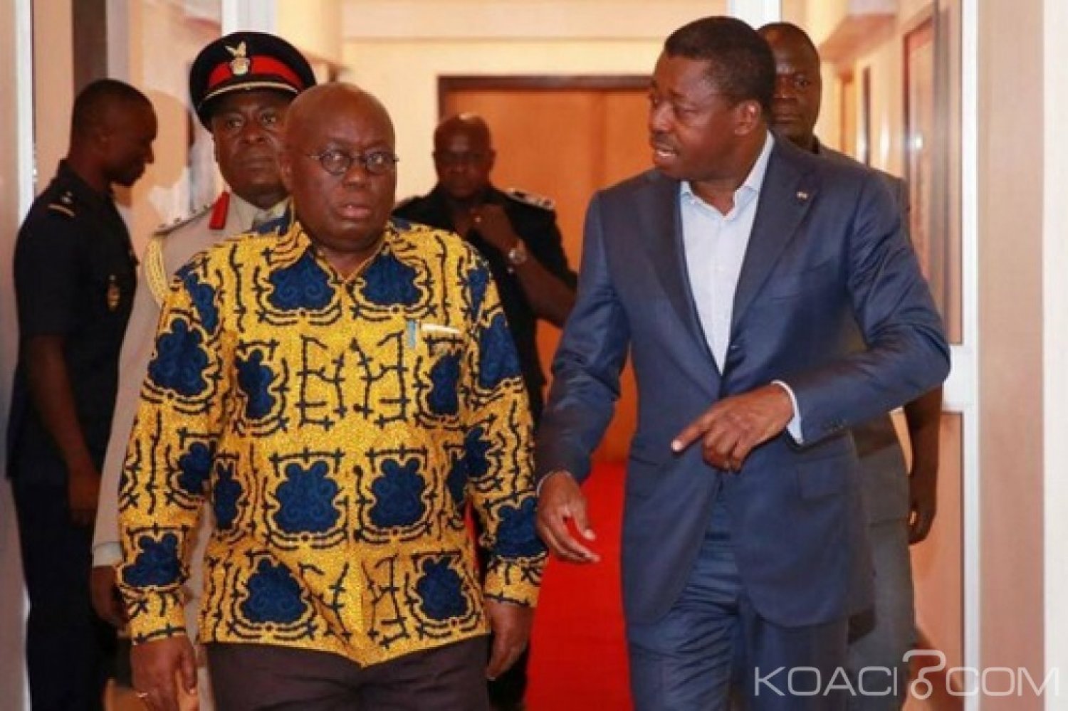 Togo-Ghana : Affaire «agents de sécurité» arrêtés au Ghana, Lomé s'explique et exprime ses regrets à  Accra