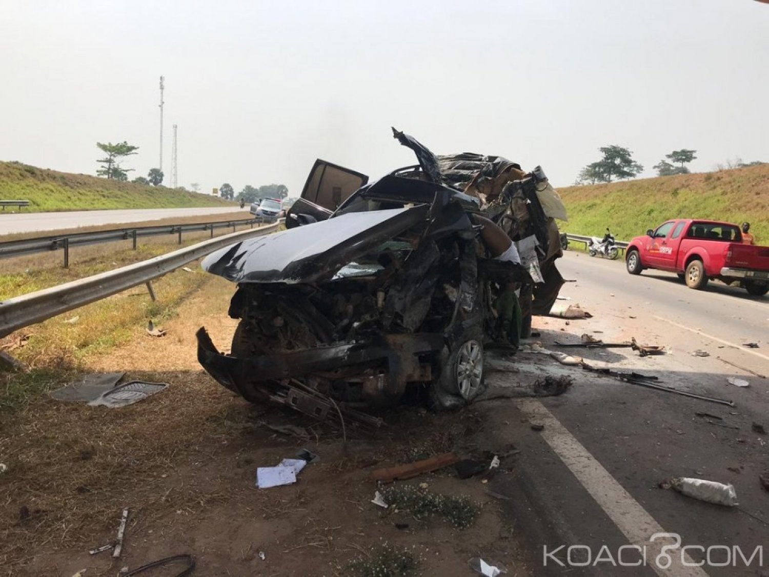 Côte d'Ivoire : Deux proches du président du Sénat Ahoussou, périssent dans un accident