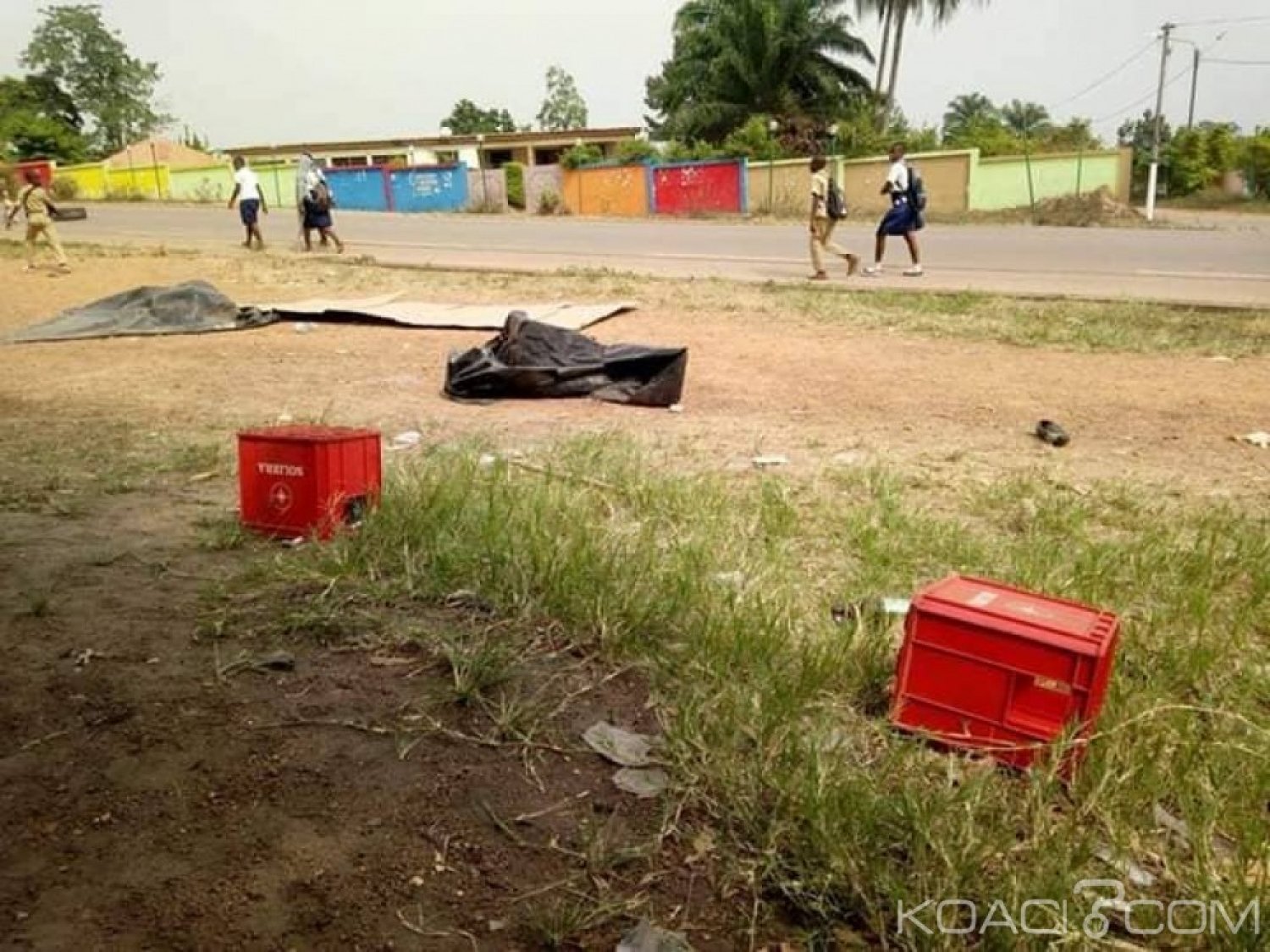 Côte d'Ivoire : Deux écolières et un instituteur tués par un chauffard à  Lakota