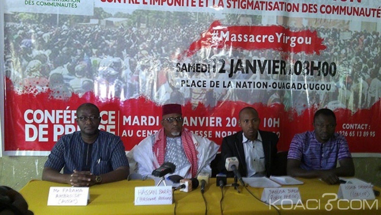 Burkina Faso : Un collectif appelle à  une manifestation après les 47 morts des affrontements intercommunautaires