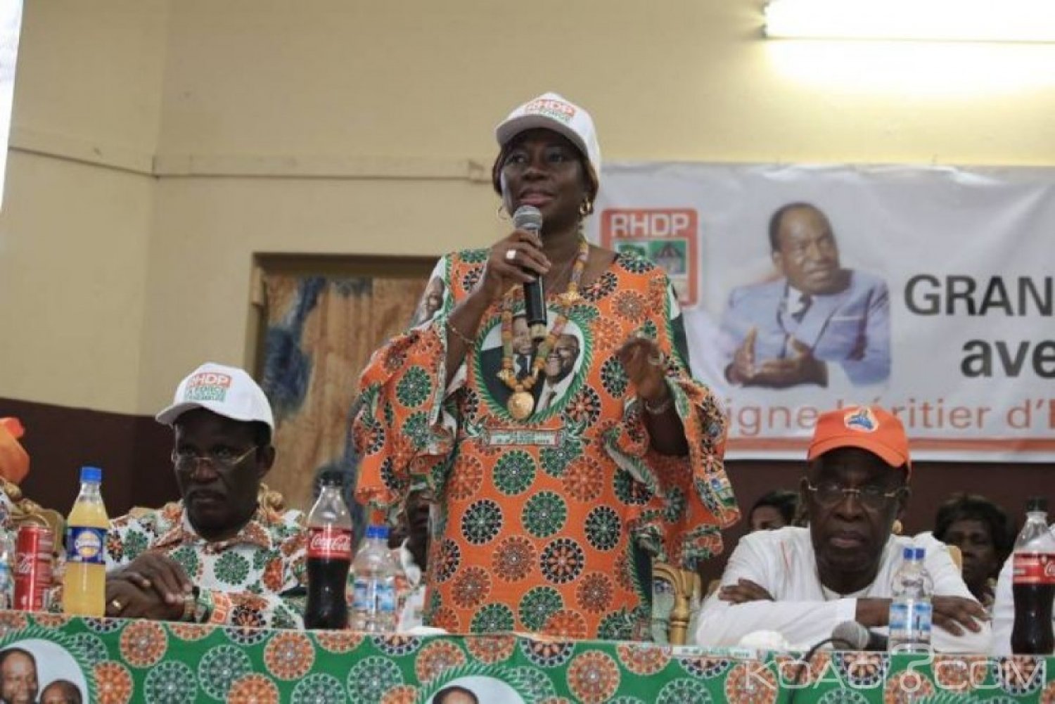 Côte d'Ivoire : Kandia en pré-congrès à  Bassam aux militants du Sud-Comoé, «Ne mettez pas la honte sur moi»