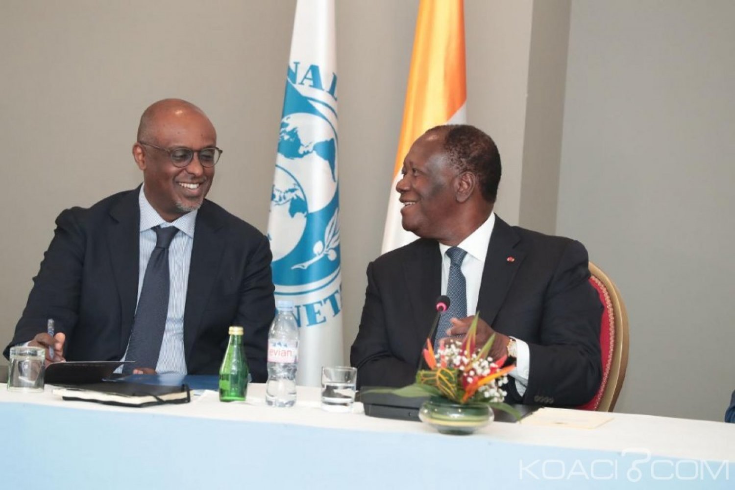 Côte d'Ivoire: À Abidjan, en marge du dialogue politique, Ouattara préside une rencontre du Fmi