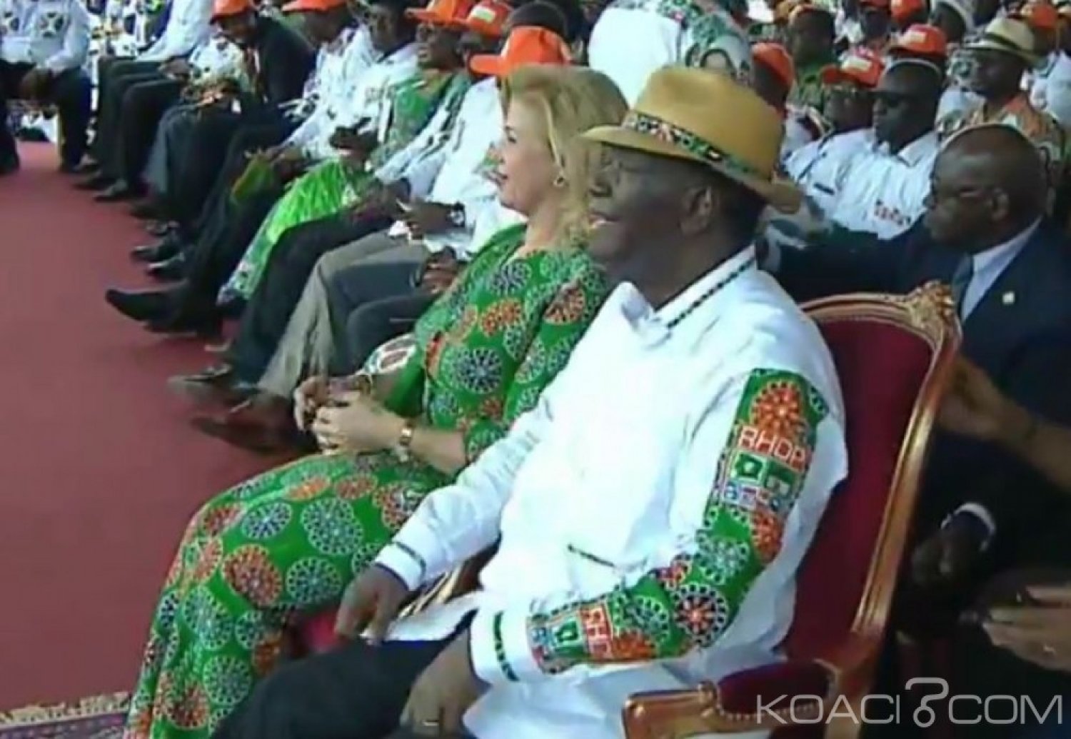 Côte d'Ivoire : Premier congrès ordinaire, Alassane Ouattara entériné président du RHDP par les congressistes