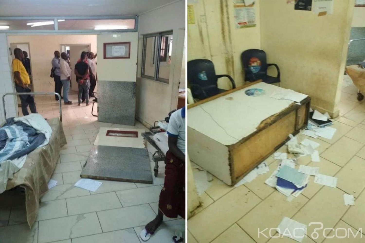 Côte d'Ivoire: Pour le décès d'un des leurs au CHU de Yopougon, ils saccagent le service des urgences, molestent des médecins