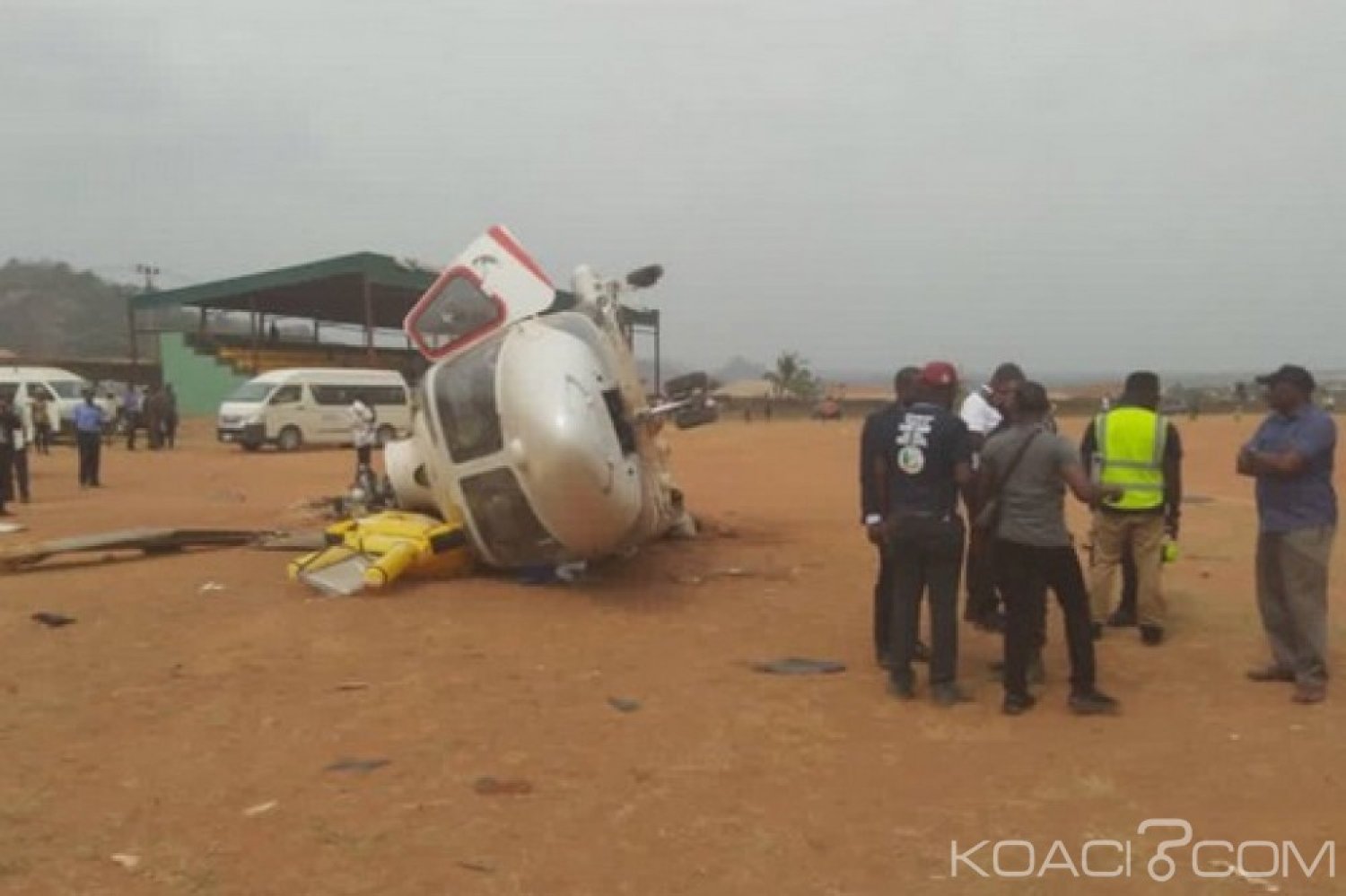Nigeria : Présidentielle 2019, le VP Osinbajo sort indemne d'un accident d'hélicoptère à  Kogi