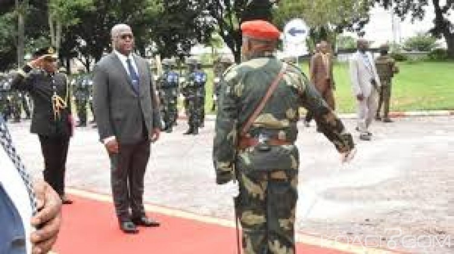 RDC : Tchisekedi rassure  les soldats et s'envole pour sa première tournée régionale