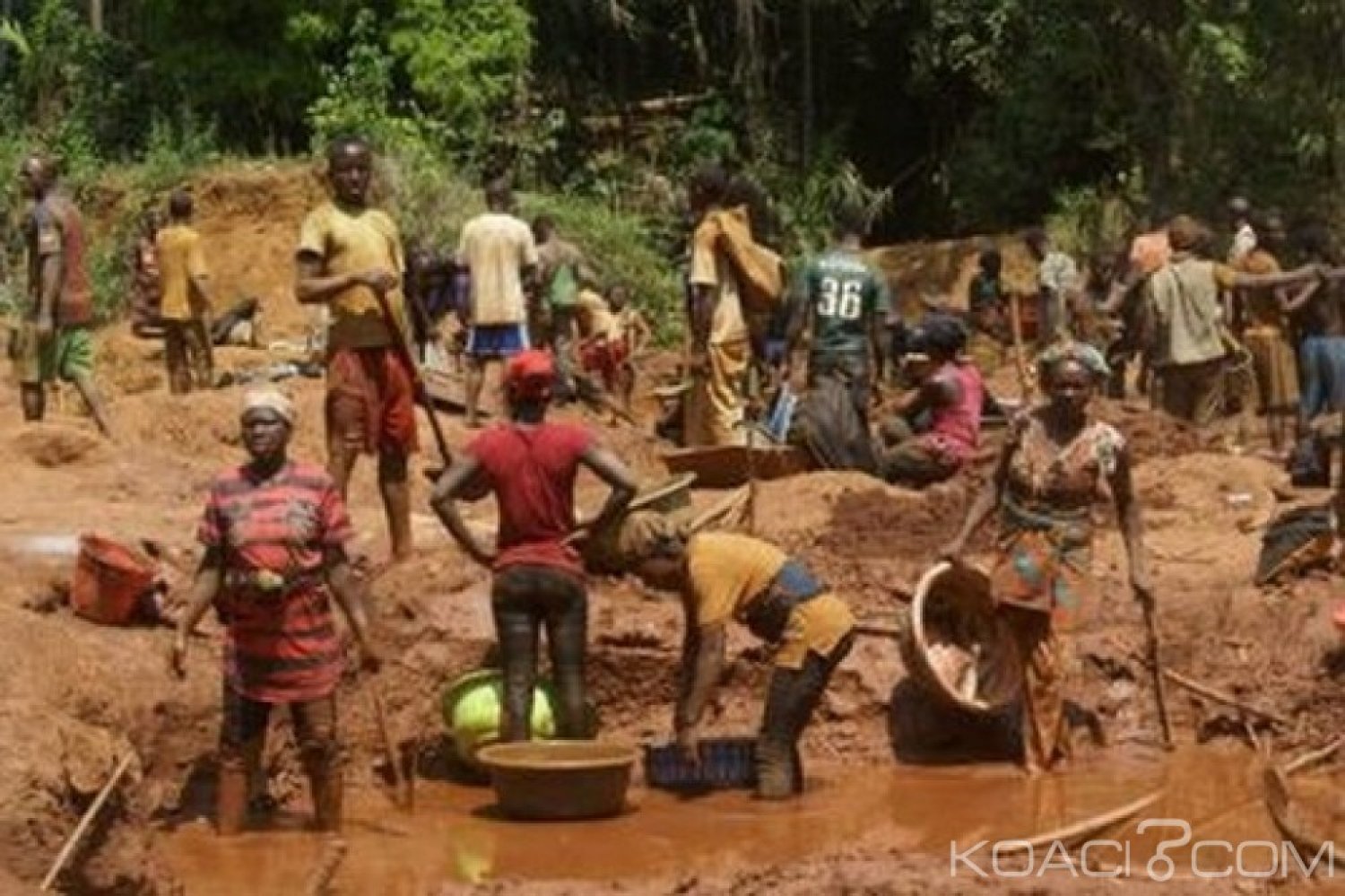 Liberia : Effondrement d'une mine d'or à  Gbanepea