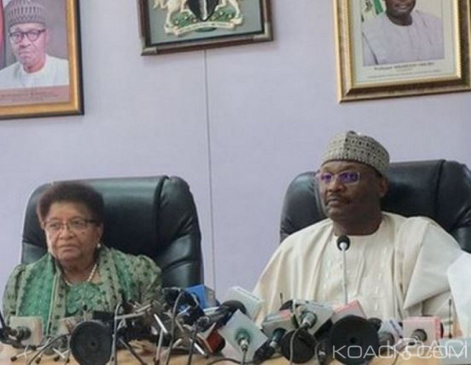 Nigeria :  Elections 2019, Sirleaf, chef des observateurs de la CEDEAO, en consultation
