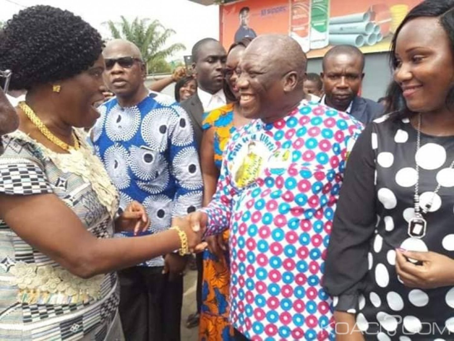 Côte d'Ivoire : À Bonoua, la population s'est mobilisée pour rendre hommage à  Simone Gbagbo