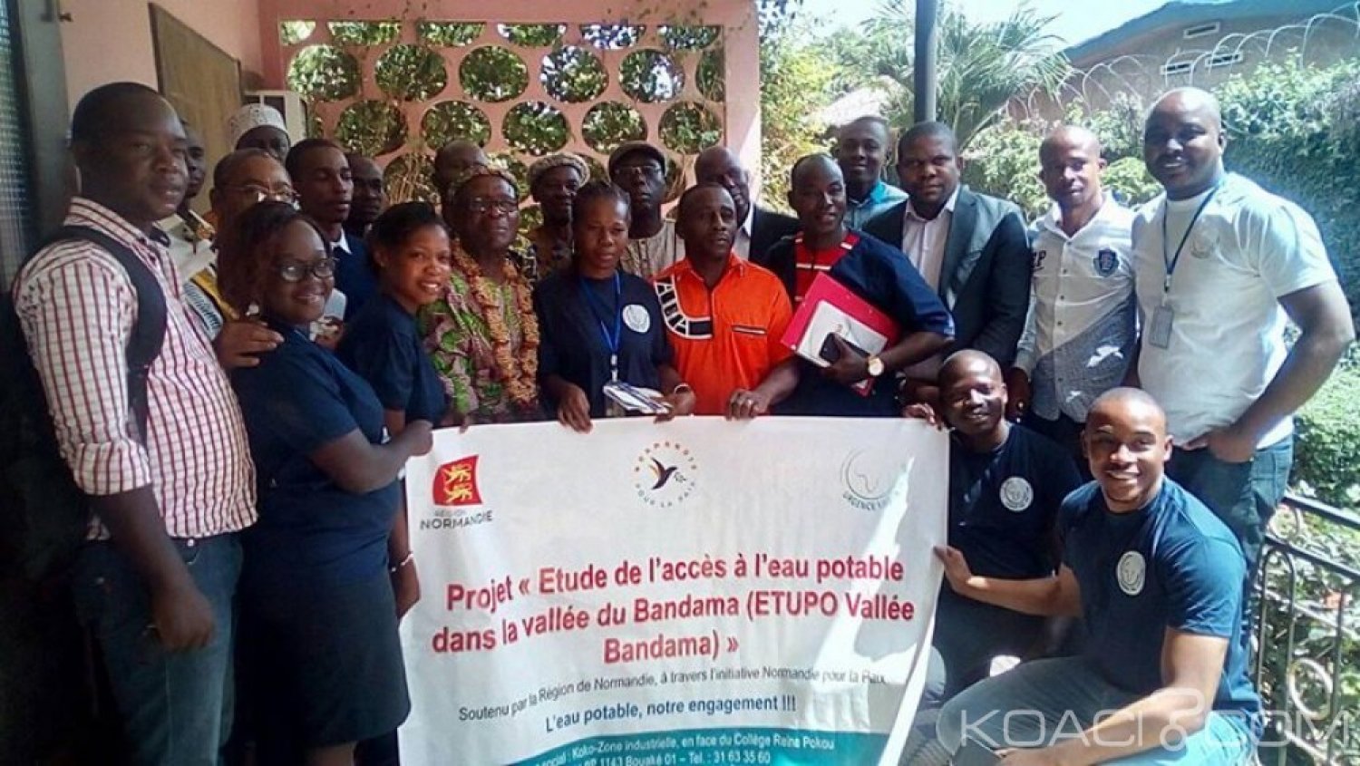 Côte d'Ivoire : Bouaké, présent à  un projet d'accès à  l'eau potable,     le DR de la SODECI invite une ONG à  la sensibisation