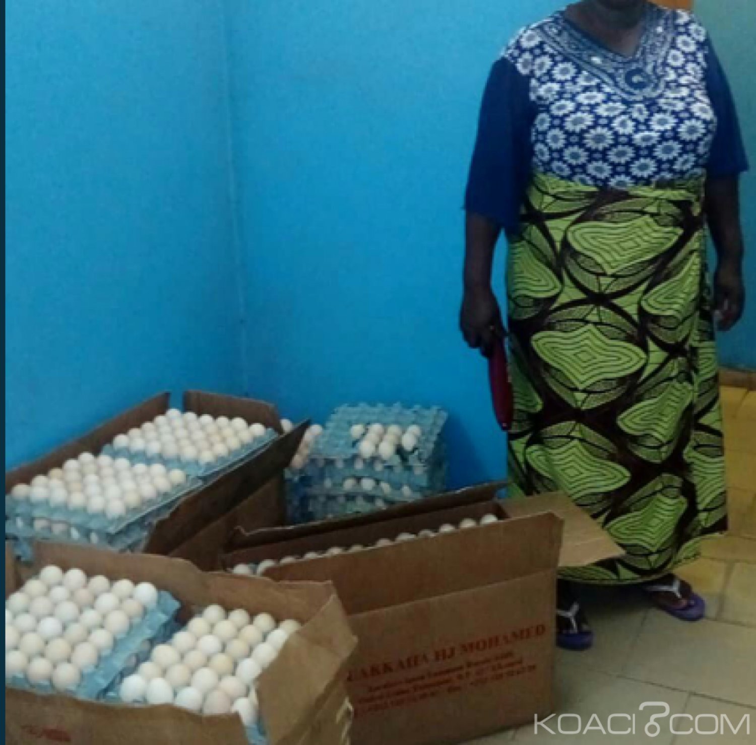 Côte d'Ivoire : Des  œufs toxiques vendus au marché dans la commune d'Abobo, la commerçante interpellée