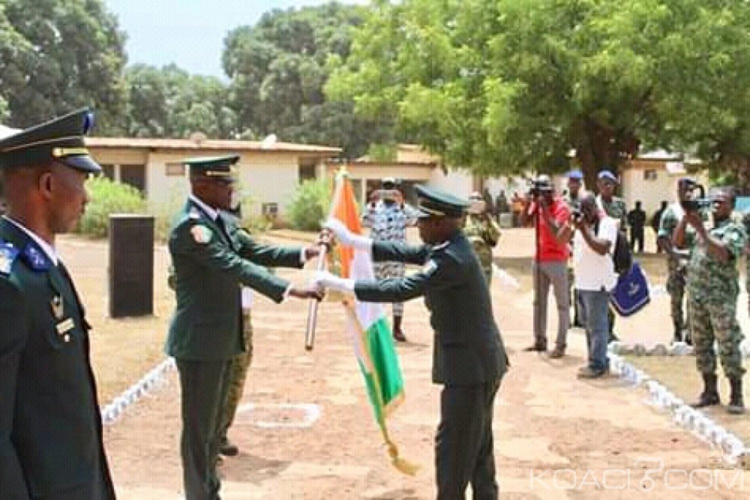 Côte d'Ivoire : Au Bataillon de Sécurisation de l'Ouest, un lieutenant colonel prend le contrôle du commandement