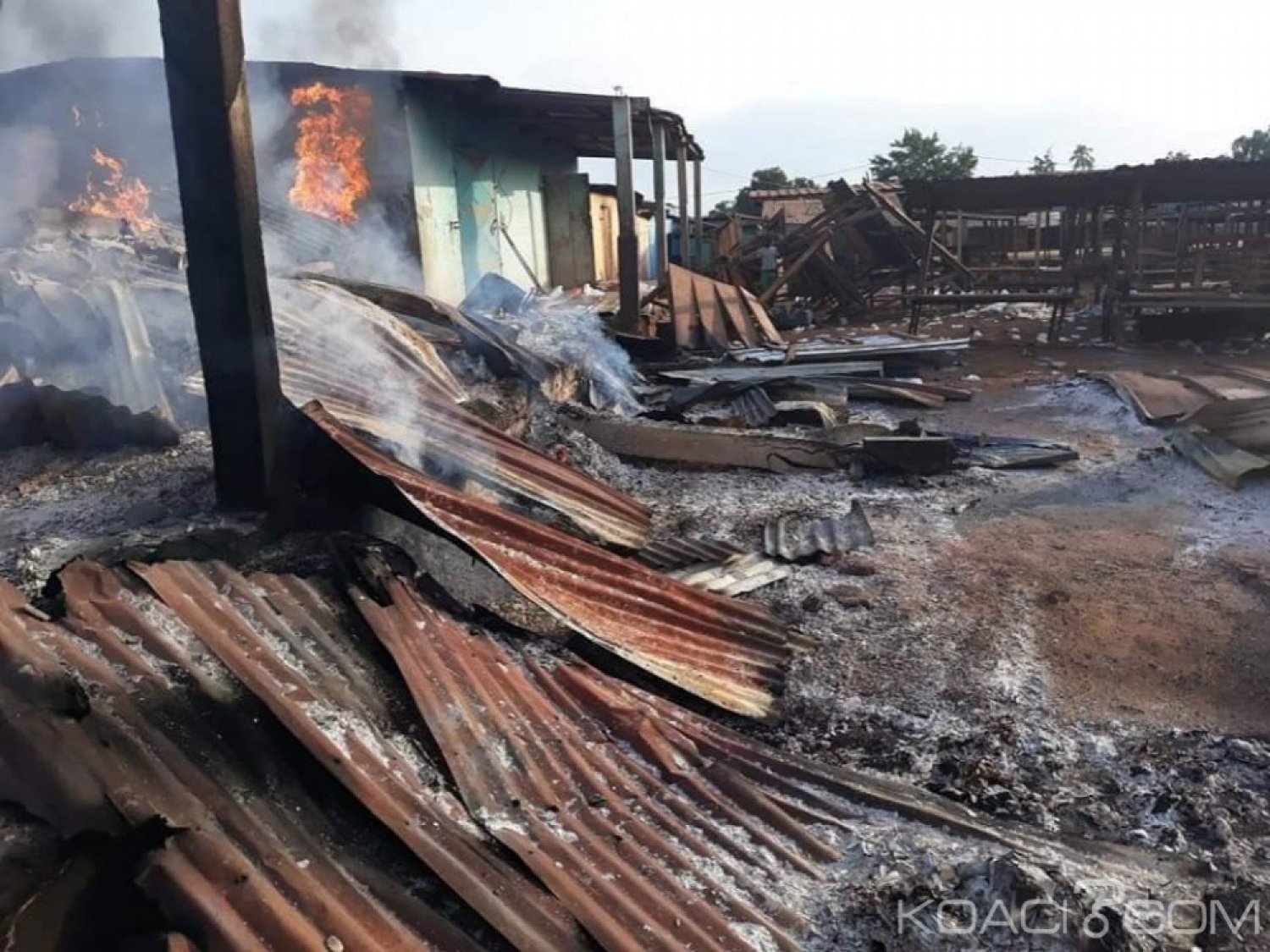 Côte d'Ivoire : A Binhouin, violent conflit entre Yacouba et Malinké suite à  un accident, un mort, plusieurs biens calcinés