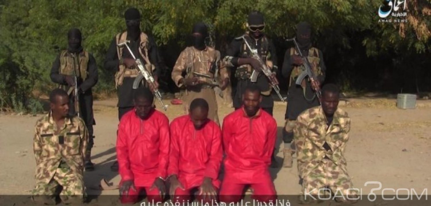 Nigeria : Boko Haram diffuse une vidéo d'exécution d'otages dont des soldats