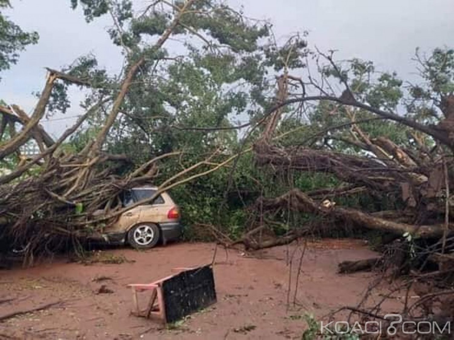 Côte d'Ivoire : À  Duekoué, une tornade fait de nombreux dégà¢ts matériels, plusieurs habitations décoiffées
