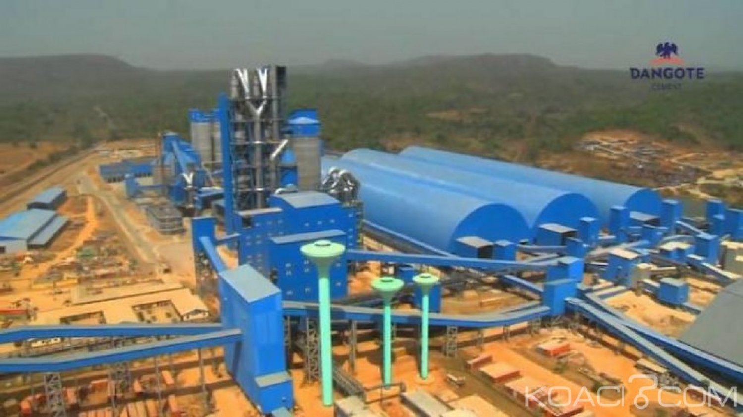 Côte d'Ivoire : Construction de l'usine de fabrication de ciment du  groupe DANGOTE,  800 emplois directs annoncés