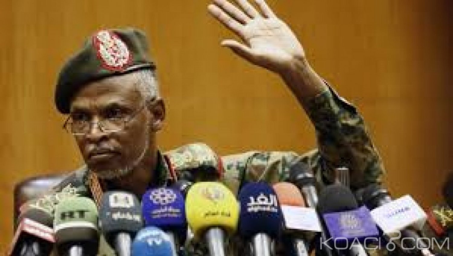 Soudan : Le chef du conseil militaire de transition annonce sa démission