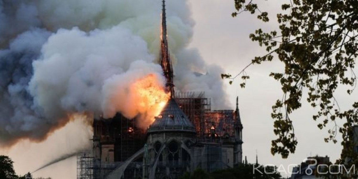Guinée : Incendie de Notre-Dame de Paris , le don d'Alpha Condé à  la France est une « fausse information »