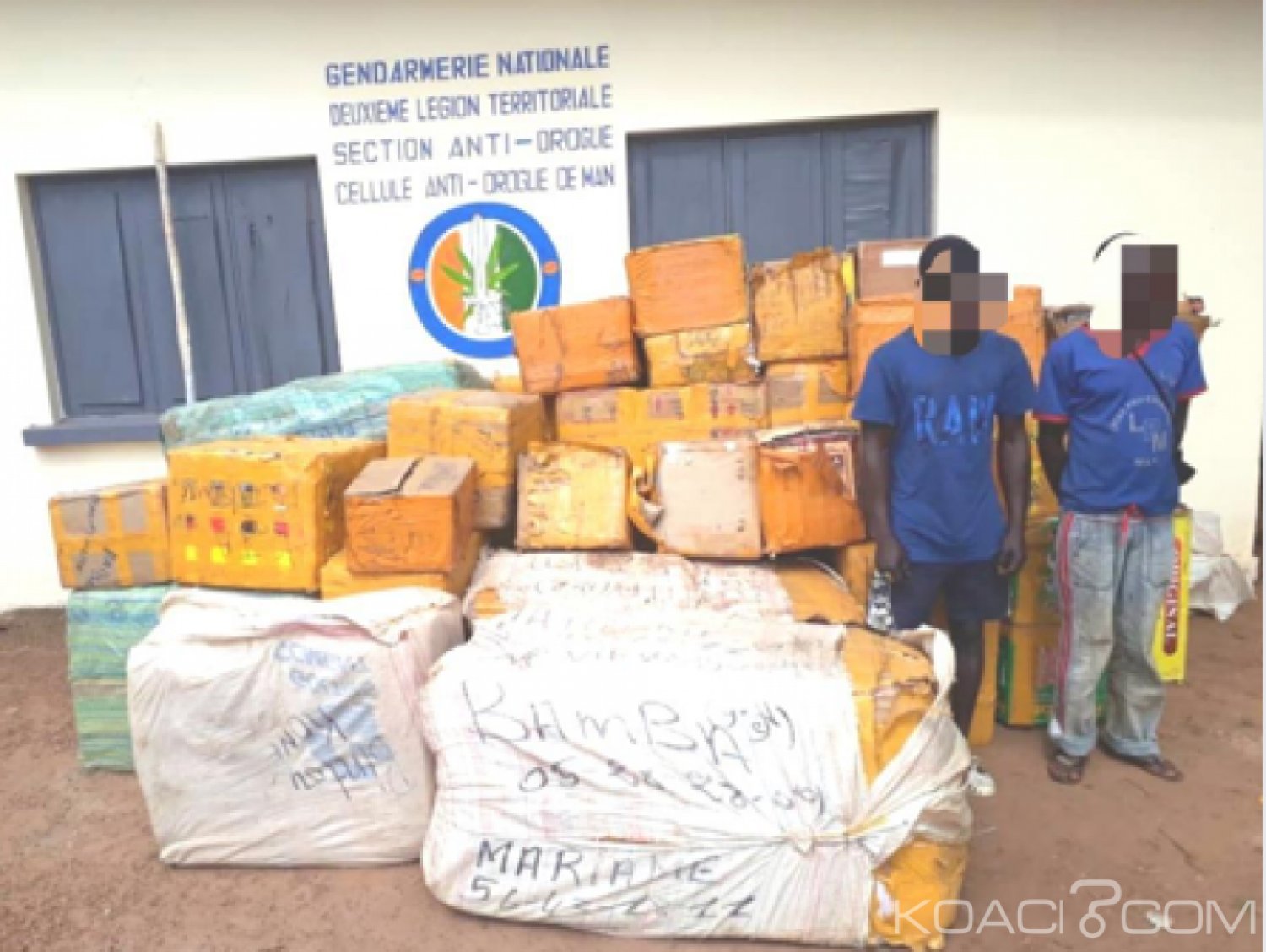 Côte d'Ivoire : Un entrepôt de médicaments de qualité inférieure falsifié découvert dans un village de l'ouest, deux suspects  interpellés