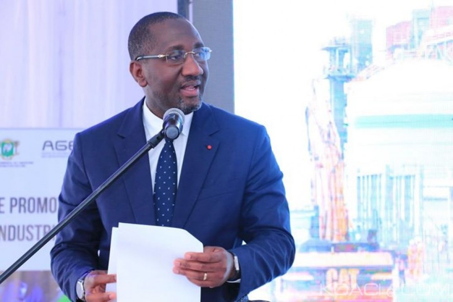 Côte d'Ivoire : Zone industrielle d'Akoupé-Zeudji, le ministre Diarrassouba rassure les chefs de la purge des droits coutumier, car l'argent est disponible