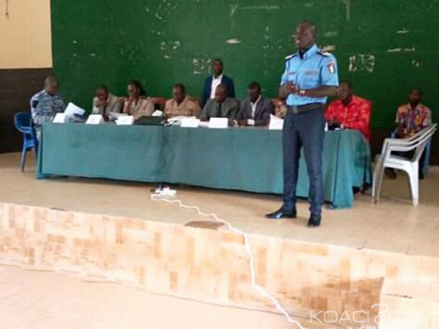 Côte d'Ivoire : Face aux nombreux accidents dans le Iffou, le préfet exige des forces de l'ordre la rigueur dans le travail