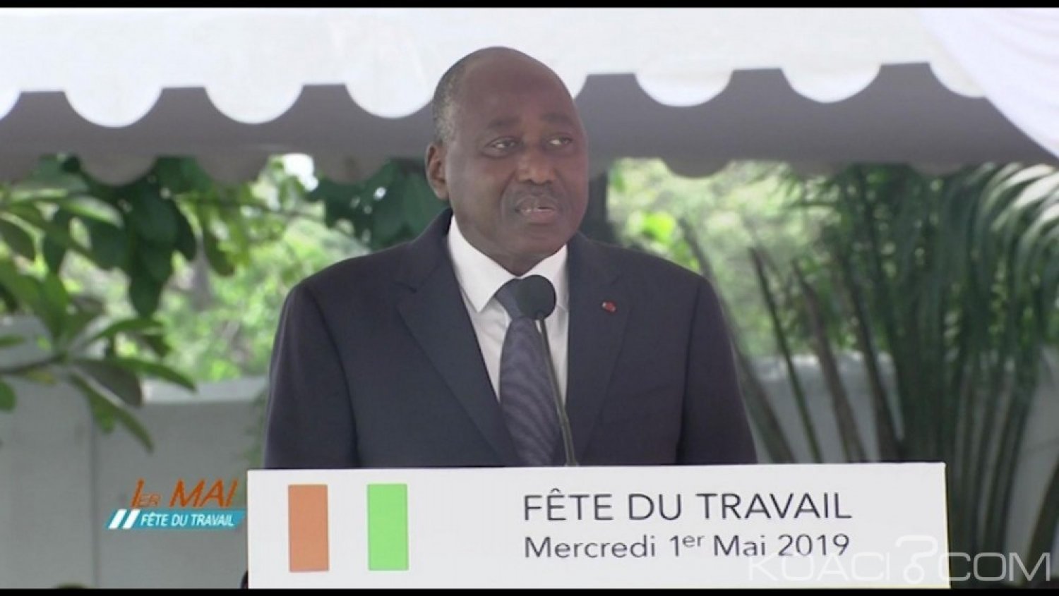 Côte d'Ivoire : Fête du travail, Amadou Gon Coulibaly, informe les fonctionnaires de la non prise en compte des stocks des arriérés de salaires de 1988 à  2008 par le Gouvernement