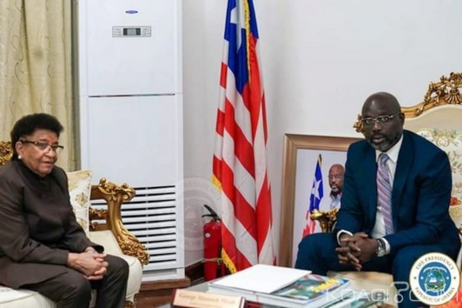 Liberia : A l'épreuve du pouvoir, Weah consulte Sirleaf pour avis