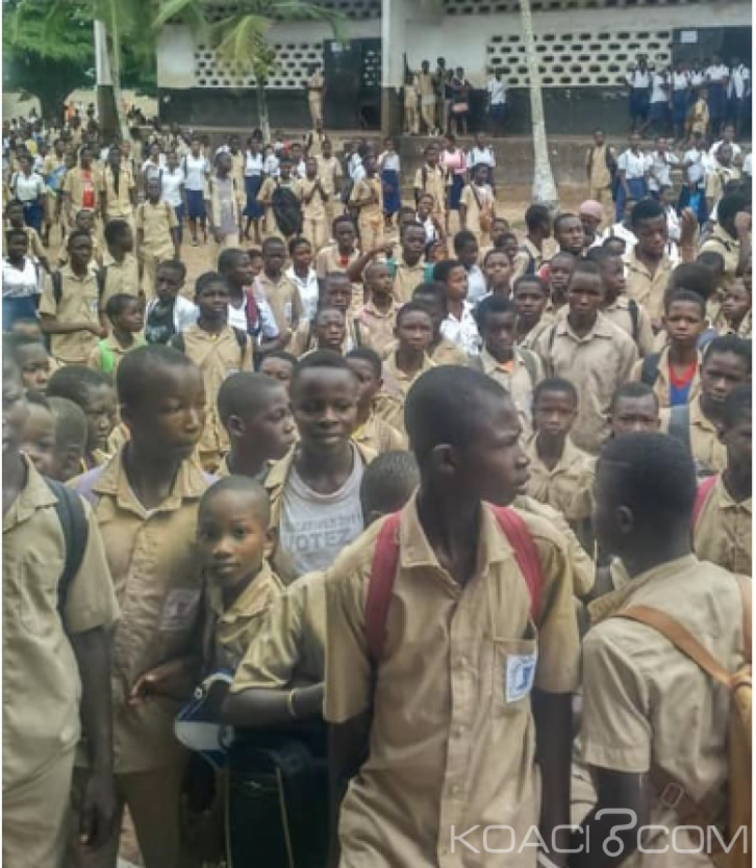 Côte d'Ivoire : A Lakota, les élèves manifestent pour réclamer leurs copies aux enseignants