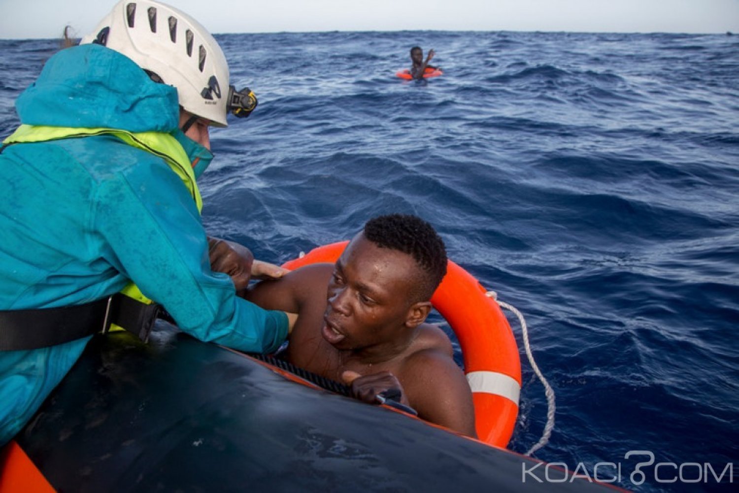 Libye: Près de 300 émigrants africains et asiatiques en détresse secourus au large