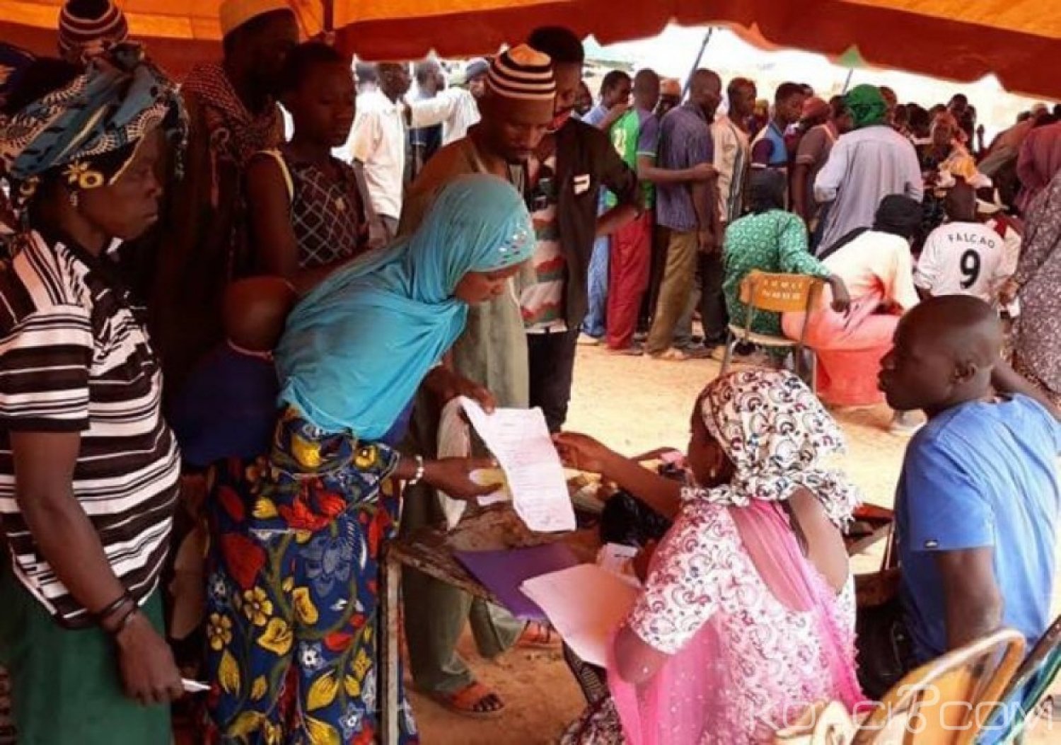 Burkina Faso : 17400 personnes déplacées secourus par la Croix-Rouge