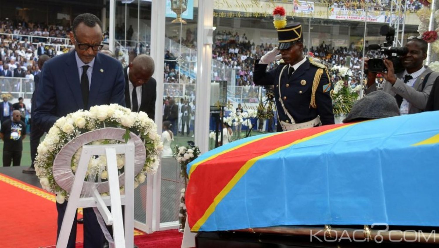 RDC:  Cérémonie d'hommage  à  Etienne Tshisekedi à  Kinshasa, des opposants absents