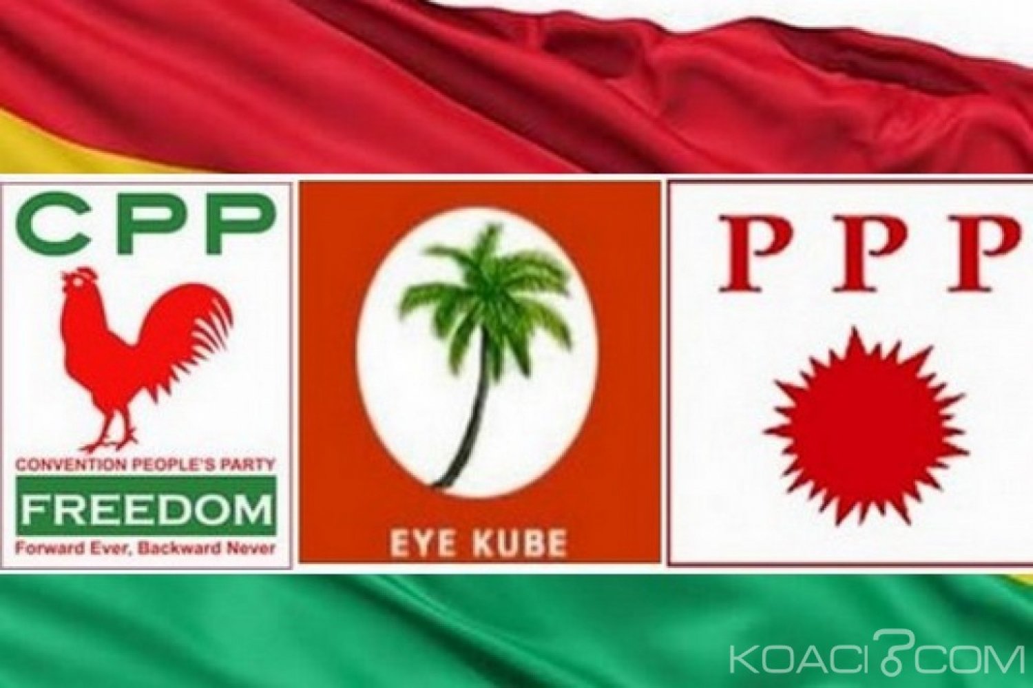 Ghana : Présidentielle 2020, trois partis optent pour une candidature unique contre la bipolarisation