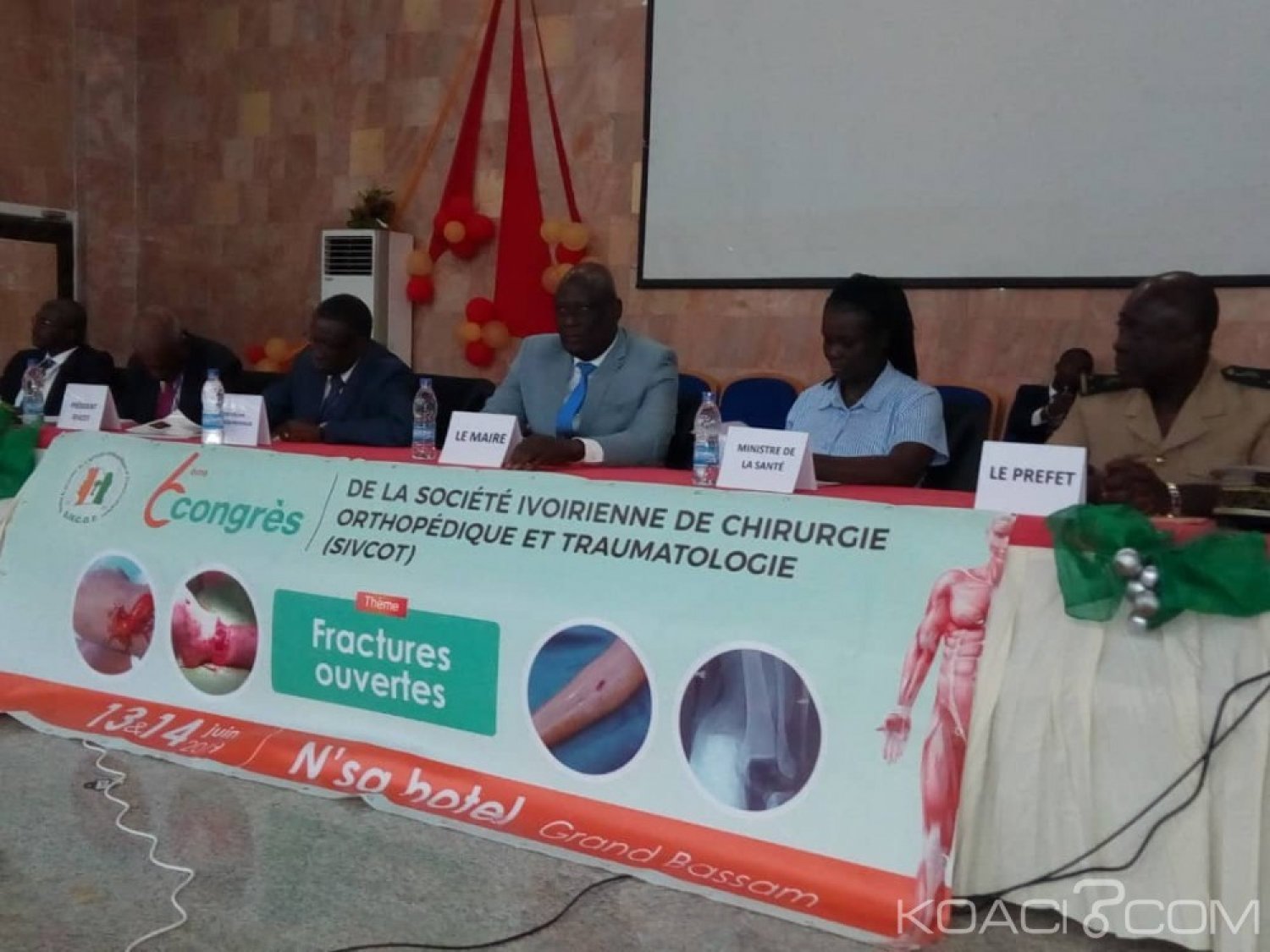 Côte d'Ivoire: Les fractures ouvertes au centre des échanges du 6ème  congrès de la SIVCOT de Grand-Bassam