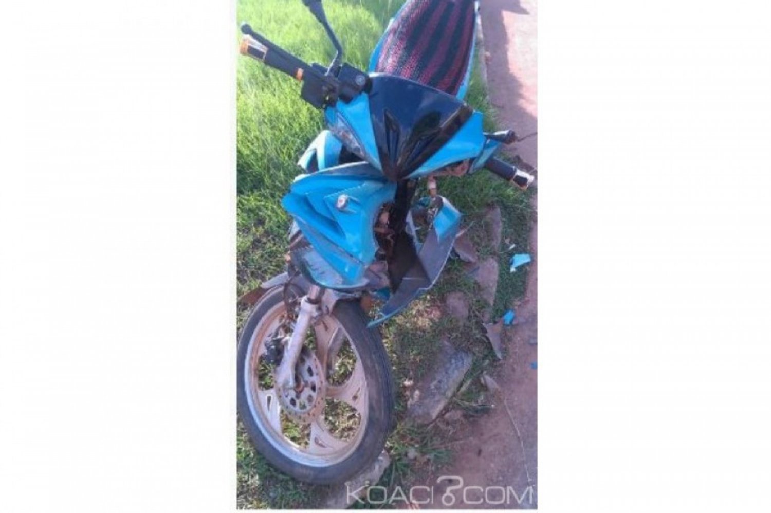 Côte d'Ivoire: Visite de Kandia à  Gagnoa, un cargo de police percute violemment un motocycliste