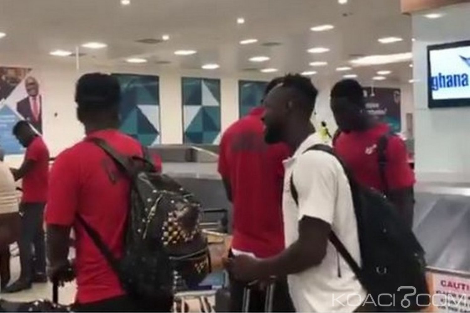 Ghana : Retour des Black Stars à  Accra après leur élimination à  la CAN 2019