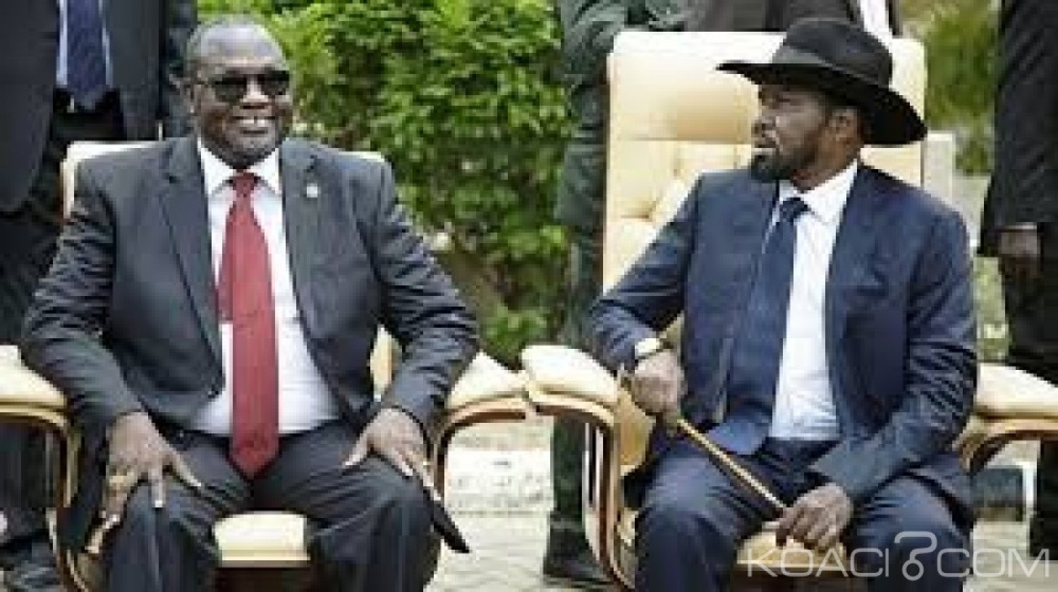 Soudan du Sud :  Riek Machar prêt à  rencontrer Kiir à  condition de « retrouver sa liberté de mouvement»