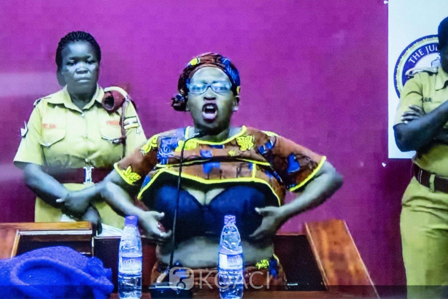 Ouganda: Condamnée à 18mois de prison pour harcèlement au Président, Stella Nyanzi dévoile ses seins