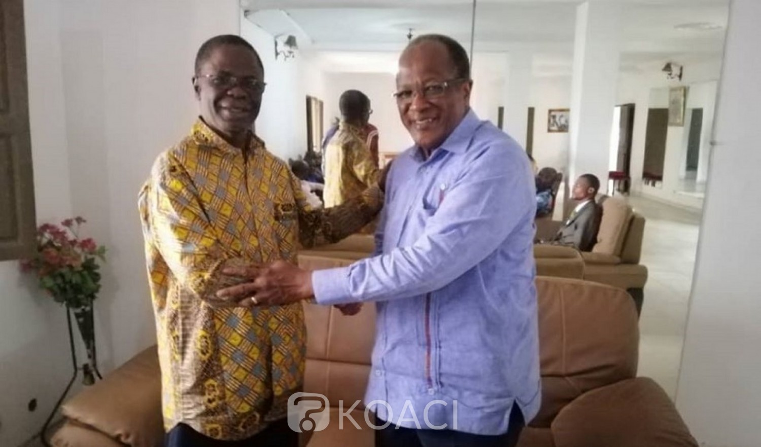 Côte d'Ivoire: L'ancien ministre Richard Secré chez Ouégnin pour l'inviter à une visite dans le Gontougo