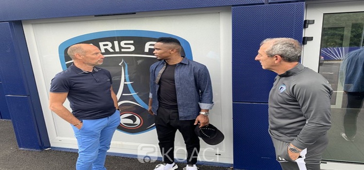 Cameroun: Samuel Eto'o discute d'une collaboration entre sa fondation et le Paris FC