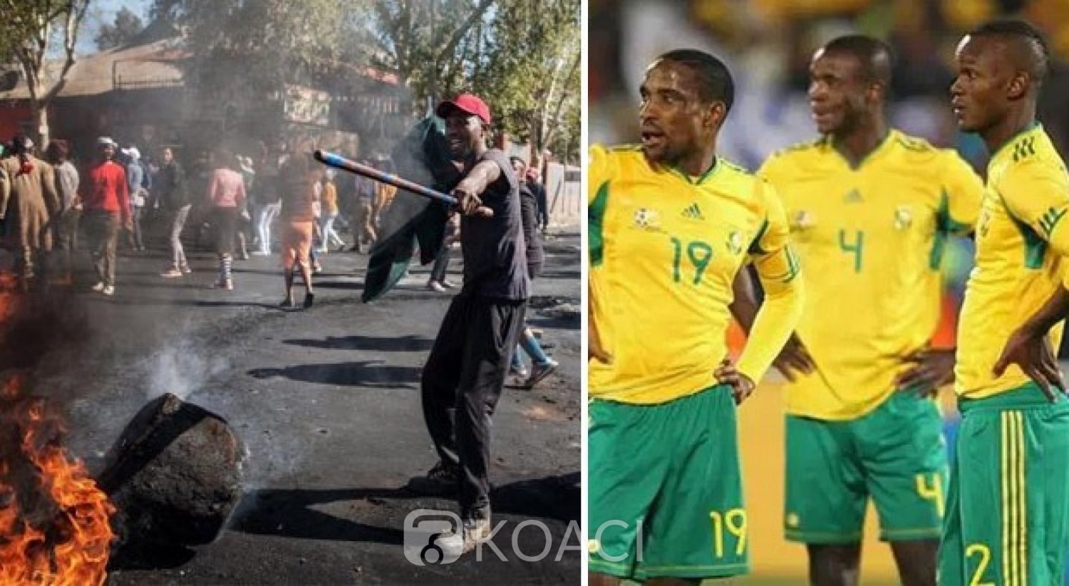 Zambie:   Violences xénophobes, un  match amical Zambie-Afrique du Sud annulé