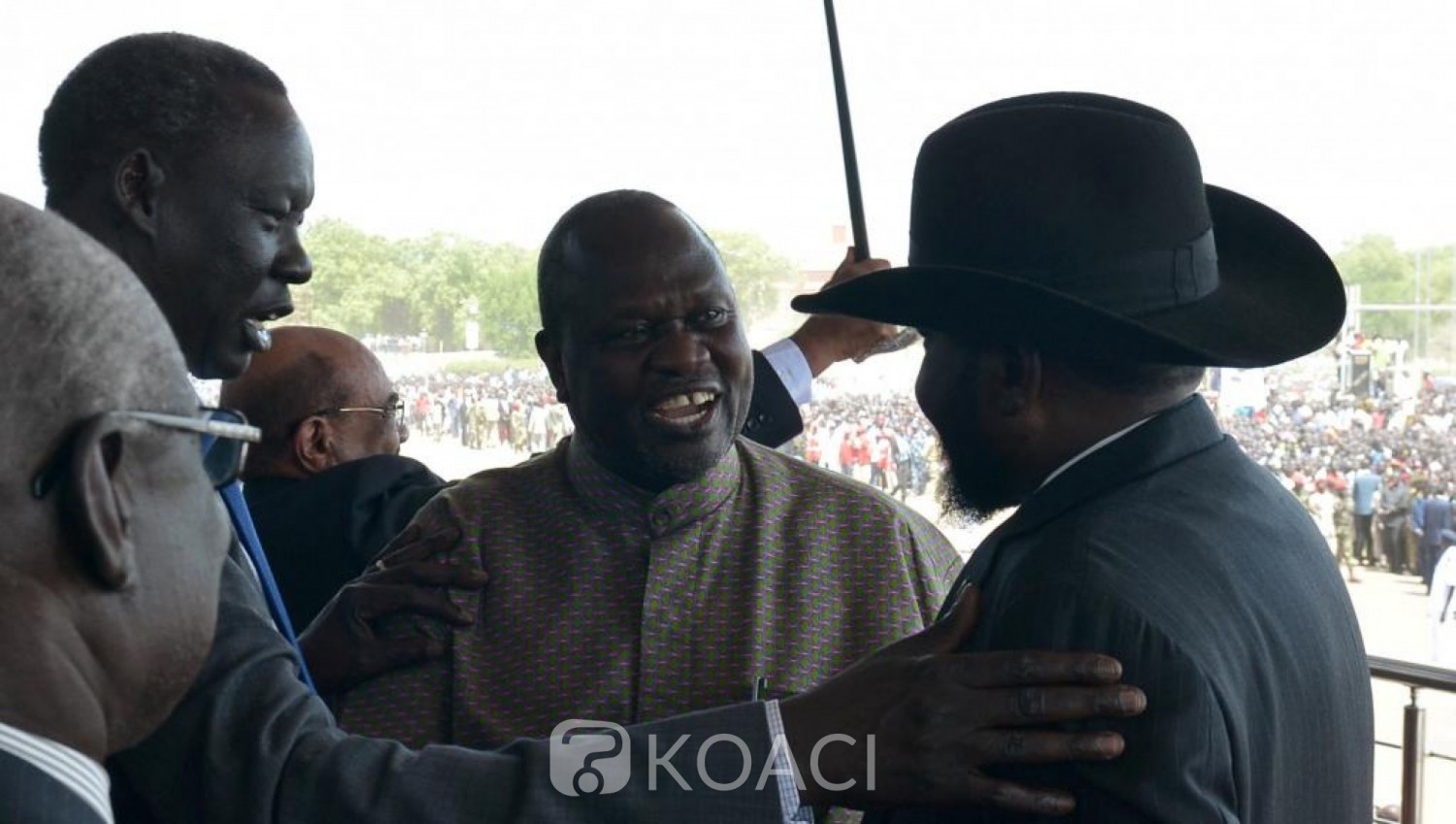 Soudan du Sud: En exil, Riek Machar rencontre Salva Kiir à Juba pour parler de paix