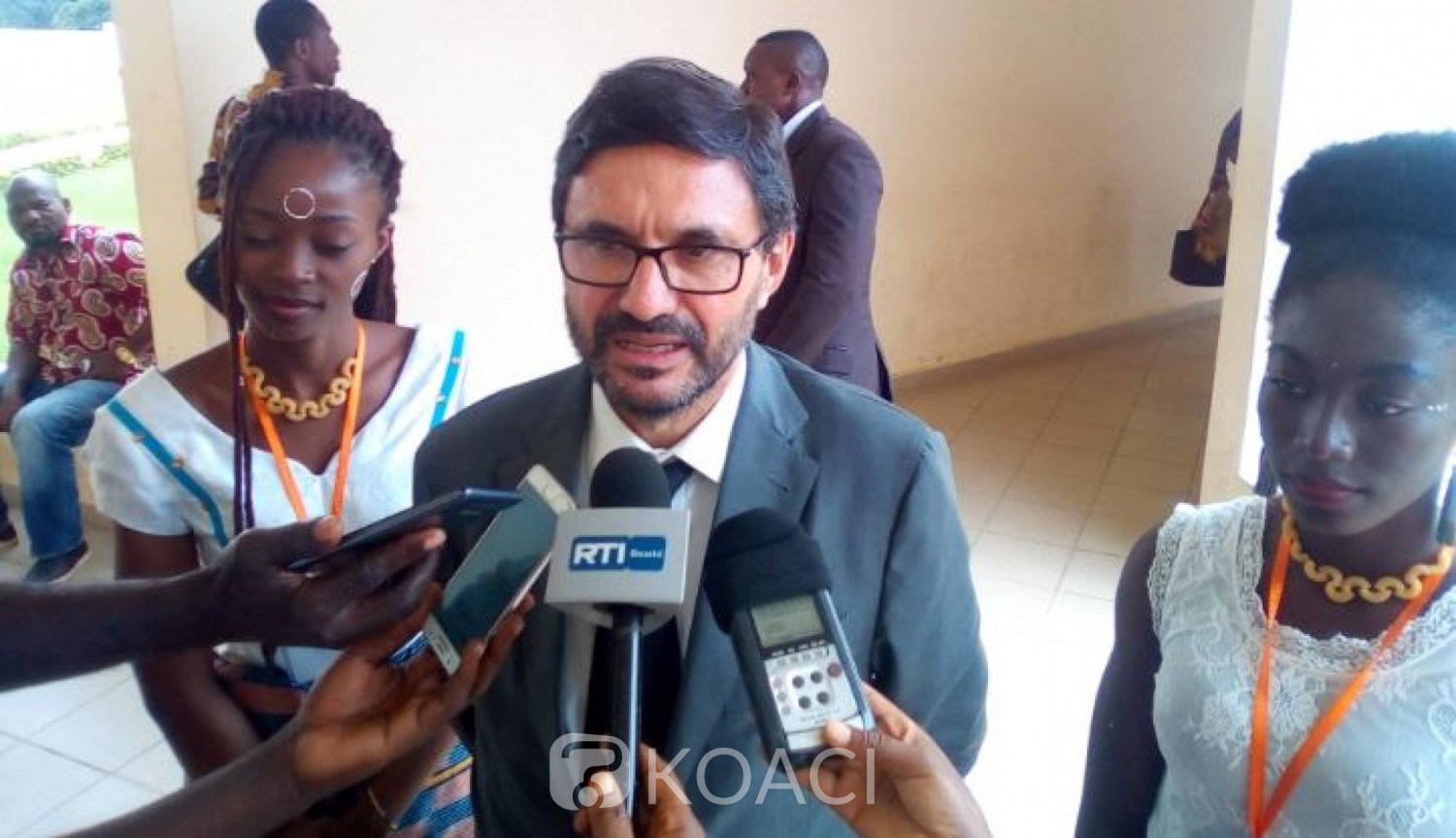 Côte d'Ivoire: Recevant l'ambassadeur d'Espagne à l'UAO de Bouaké,  Lazare Poamé se dit heureux des promesses faites