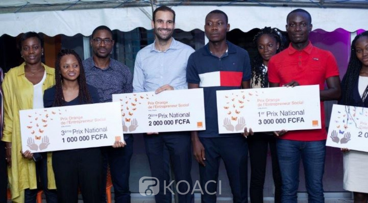 Côte d'Ivoire: 9ème édition à Abidjan du prix orange entrepreneur social Côte d'Ivoire 2019, un start-up venue de Daloa lauréate du concours