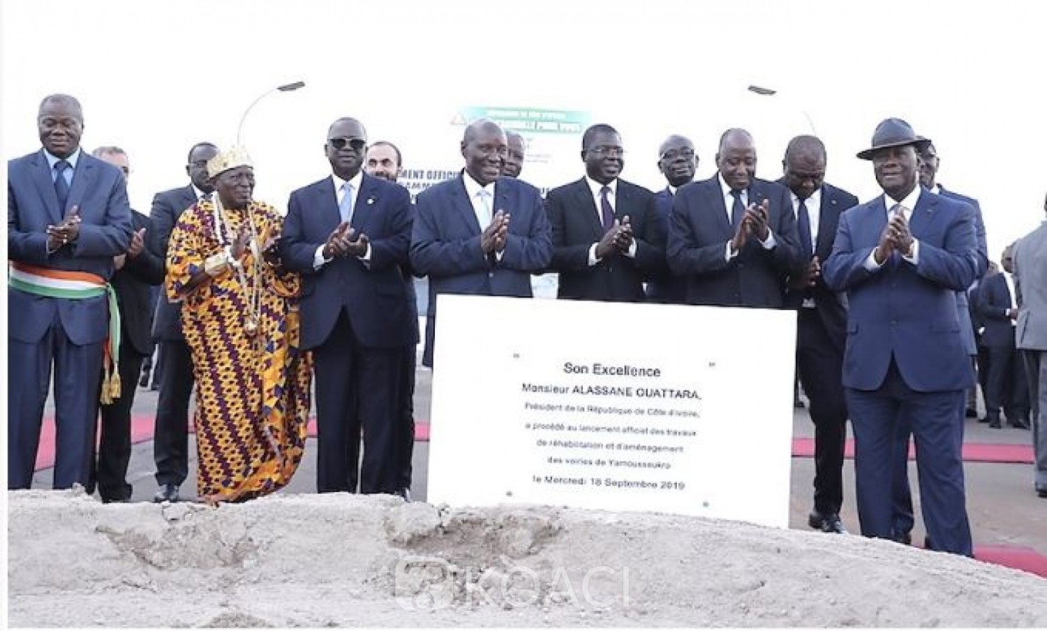 Côte d'Ivoire: Annonce des grands chantiers par Ouattara à Yakro, réaction du   maire Grangbe Kouacou
