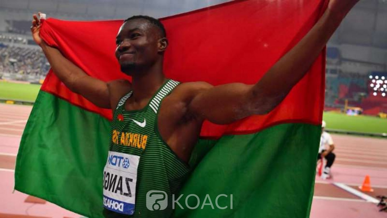 Burkina Faso: Triple saut, Hugues Fabrice Zango, médaillé de bronze au championnat du monde