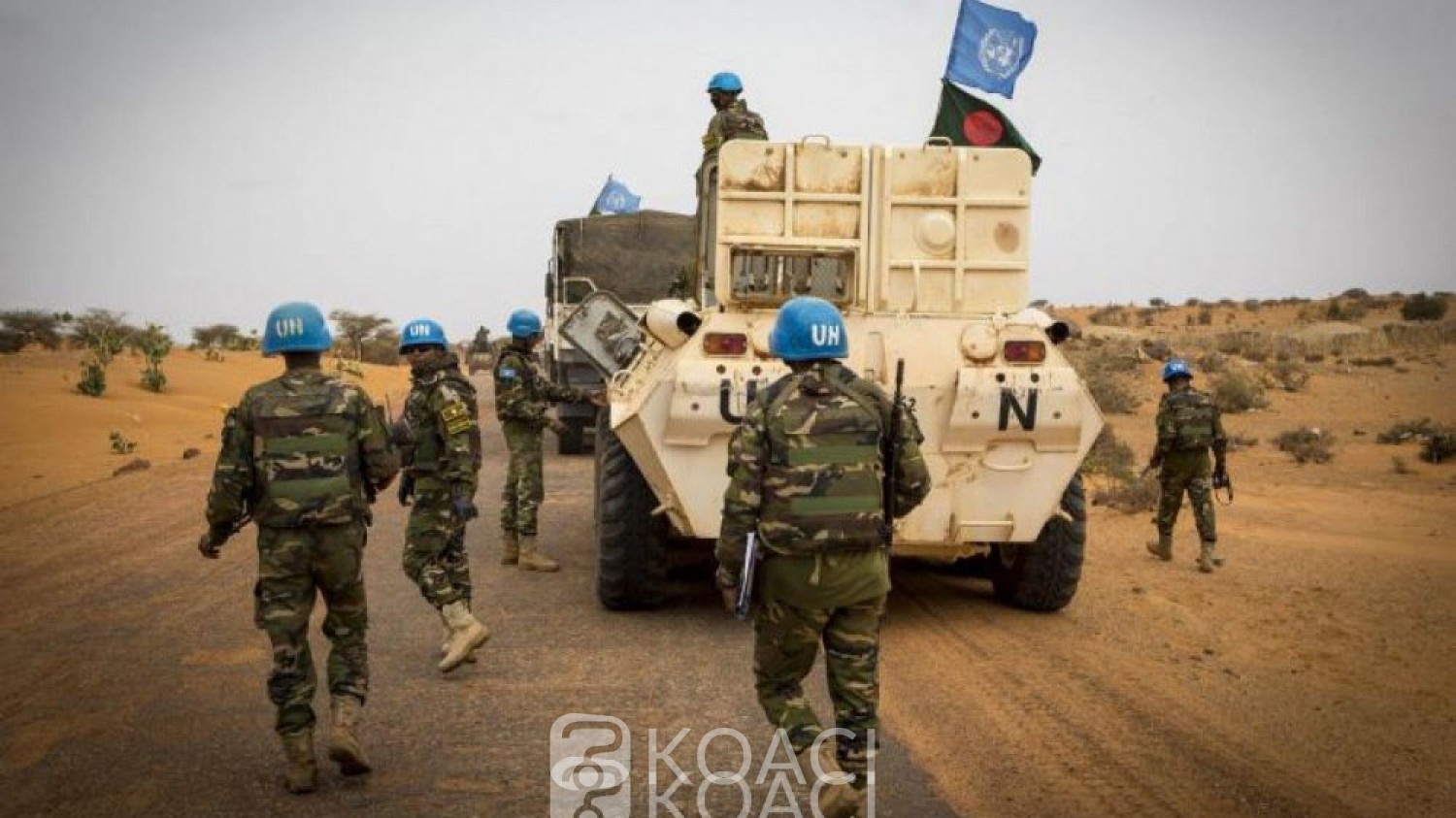 Mali: Attaques jihadistes contre des casques bleus, 1 mort et cinq blessés