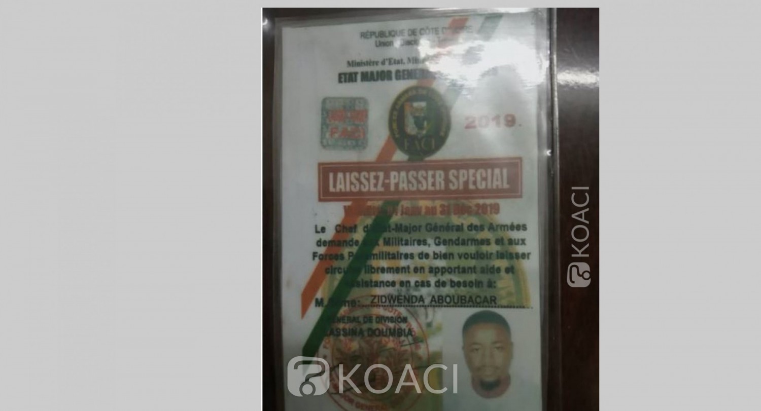 Côte d'Ivoire: La  libération de l'individu pris avec un faux « Laissez-Passer » suscite des interrogations