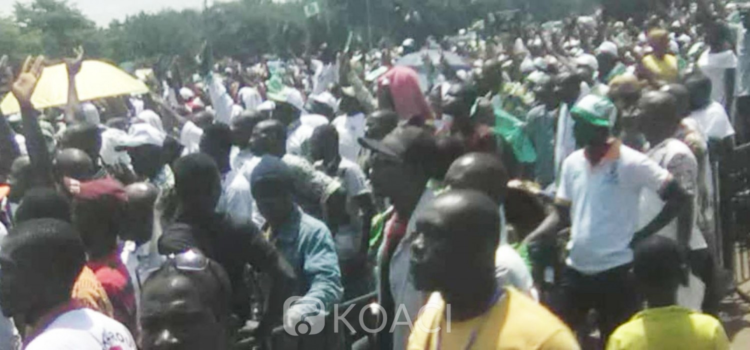 Côte d'Ivoire :  Yamoussoukro, l'avertissement du PDCI-RDA au pouvoir avec la mobilisation exceptionnelle de ses militants
